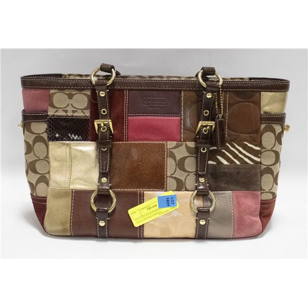 VINTAGE COACH HAND BAG 2004 LIMITED EDITION