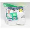 Image 1 : ANKLE SOCKS WHITE 12-16 SIZE 6-PACK