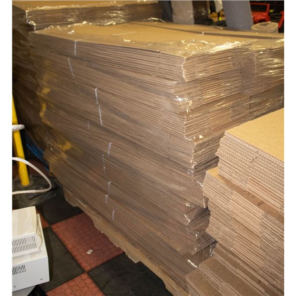 PALLET OF USELESS SIZE BOXES