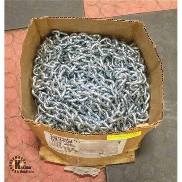 100' OF 4/0 TWIST LINK CHAIN