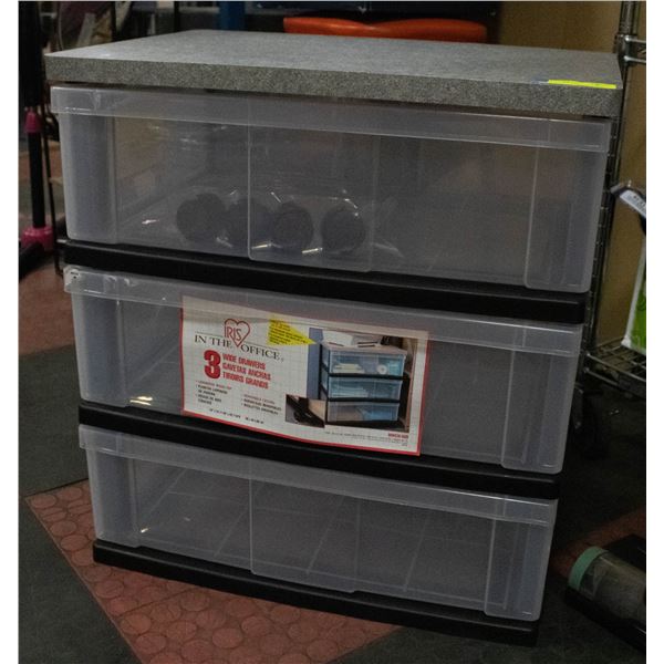 3 DRAWER ORGANIZER