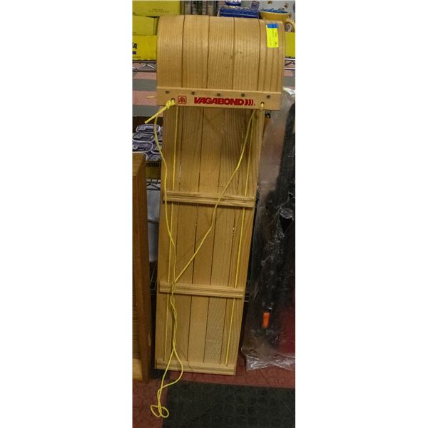 WOODEN TABOGGAN