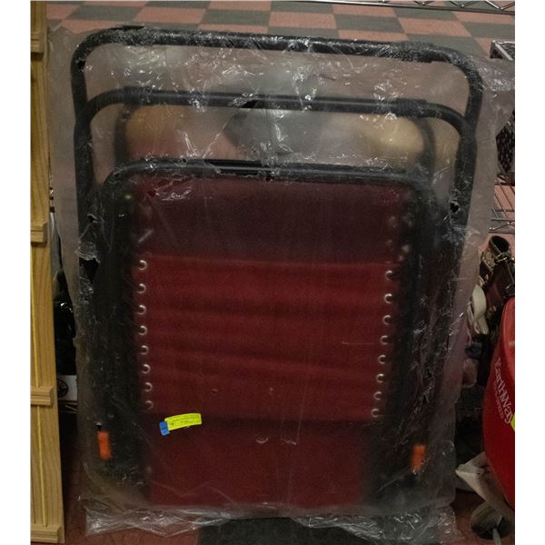 NEW ZERO GRAVITY CAMPING RECLINER CHAIR