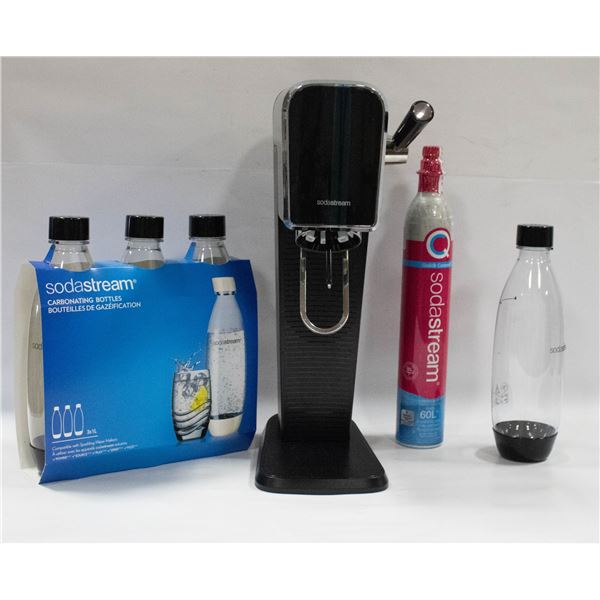SODASTREAM ART MACHING C/W 4 CARBONATING