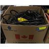 Image 1 : HEAVY DUTY EXTENSION CORDS- BOX LOT
