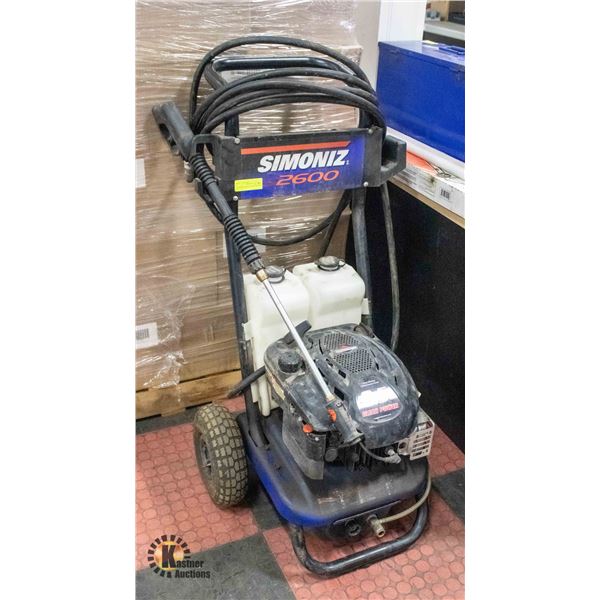SIMONIZ S2600 PRESSURE WASHER