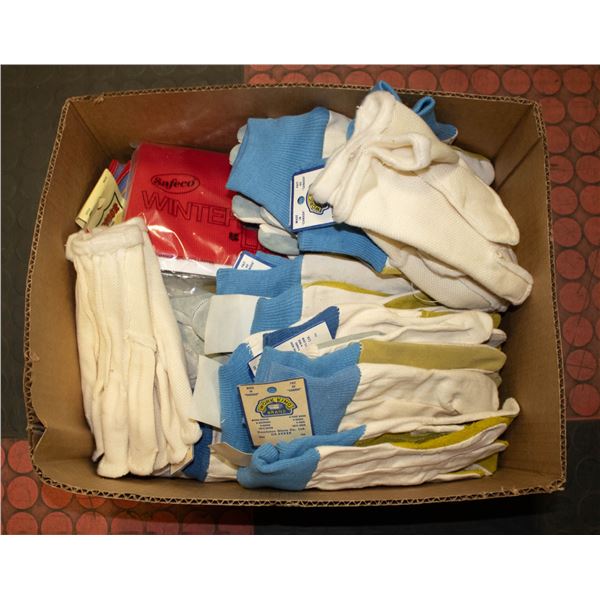 WORK GLOVES- NEW OLD  STOCK- 20 PAIRS