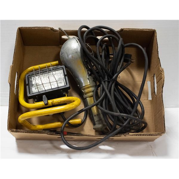 SET OF WORK LIGHT TESTED