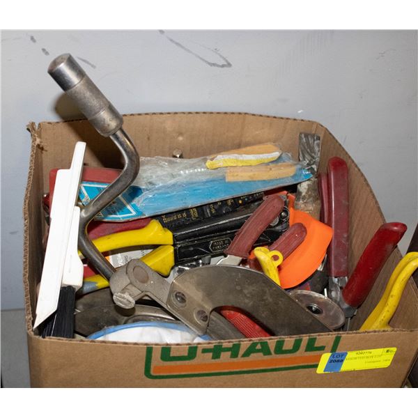 TOOLS- ASSORTED BOX LOT