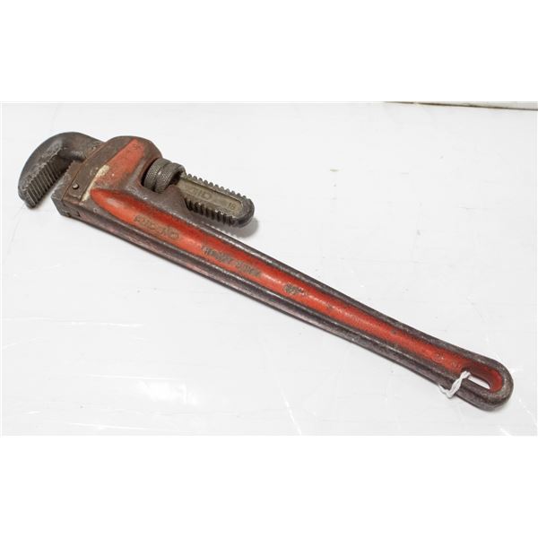 RIGID 18” PIPE WRENCH