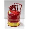 Image 1 : NEW JUSTRITE 1 GAL SAFETY CAN