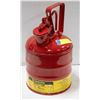 Image 1 : NEW JUSTRITE 1 GAL SAFETY CAN