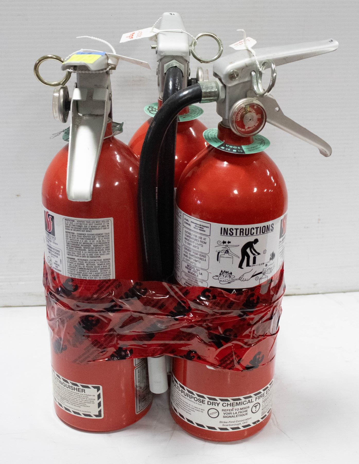 Fire Extengu 3 5LB FULLY CHARGED & CERTIFIED FIRE EXTINGUISHERS