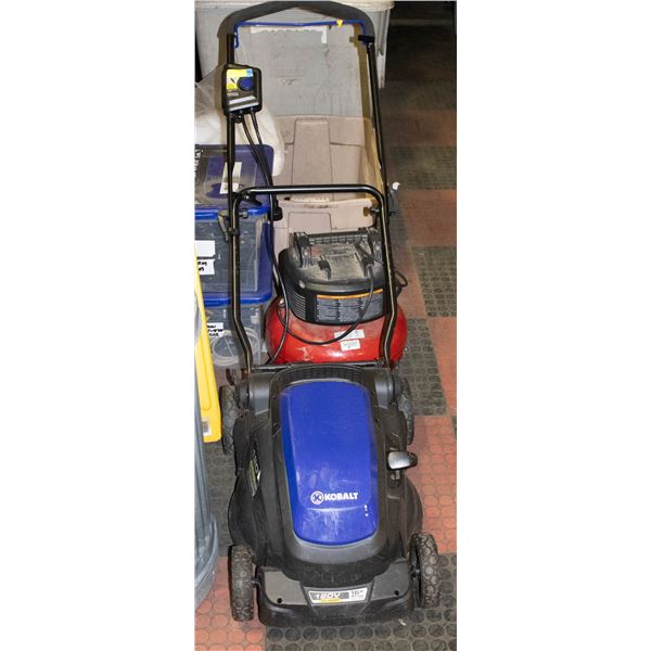 KOBALT 12V 10AMP LAWNMOWER