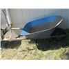 Image 1 : BLUE METAL WHEELBARROW