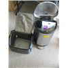 Image 2 : NORTH 49 COOLER BAG & SM. STAINLESS GARBAGE CAN