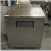 TRUE SINGLE DOOR UNDERCOUNTER COOLER ON CASTERS