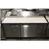 Image 1 : EFI STAINLESS STEEL 67" PIZZA PREP STATION