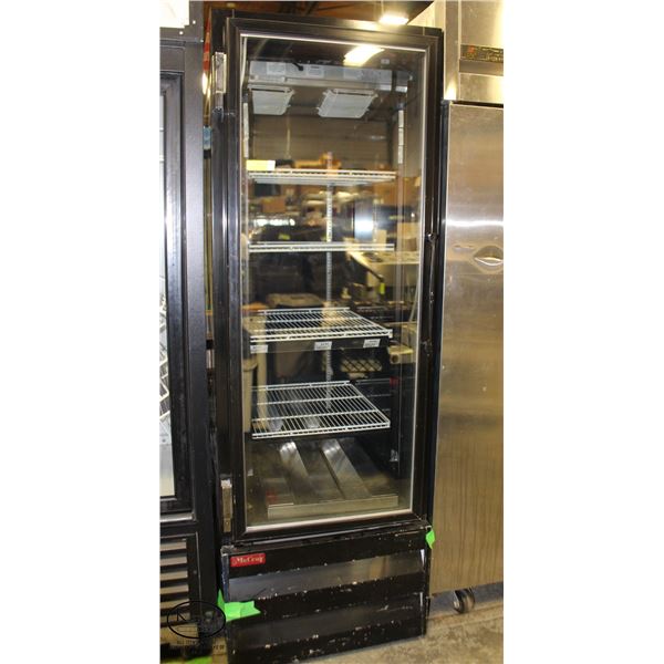 HOWARD MCCRAY SINGLE GLASS DOOR DISPLAY FREEZER