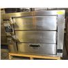 Image 1 : BAKERS PRIDE COUNTERTOP 2-DECK NAT. GAS PIZZA OVEN