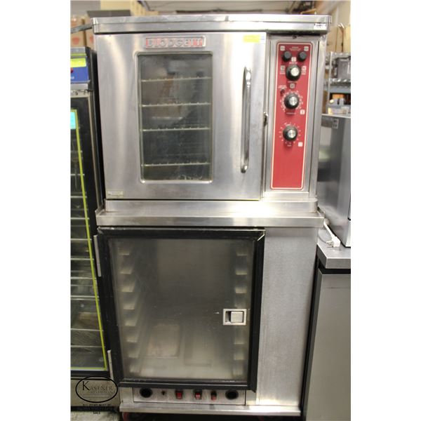 BLODGETT CONVECTION OVEN W/ STEEL TOP PROOFER