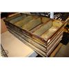 Image 1 : STACK OF 4 COMMERCIAL 5 SECTION LOAF BAKING PANS