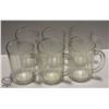 LOT OF 6 CARLISLE 60 OZ. POLY PITCHERS