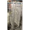 Image 1 : ALUMINUM BAKERS RACK APROX. 20 X 26 X 68