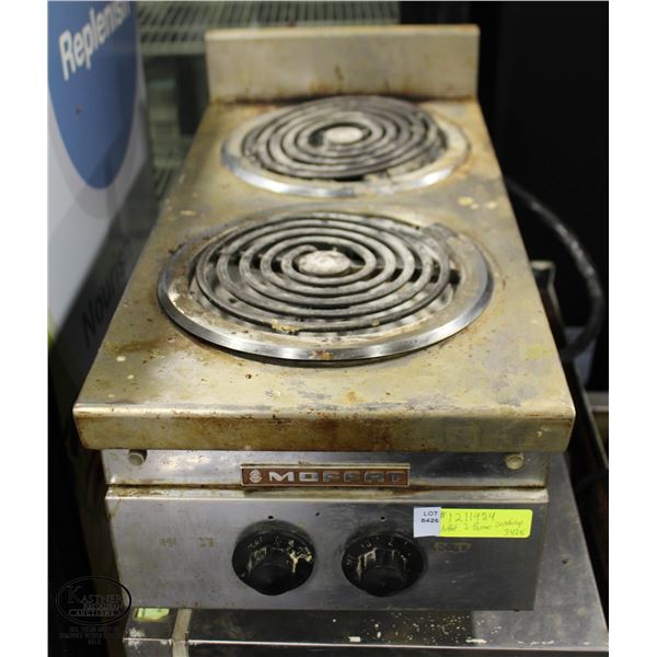 MOFFAT ELECTRIC COUNTERTOP DUAL BURNER