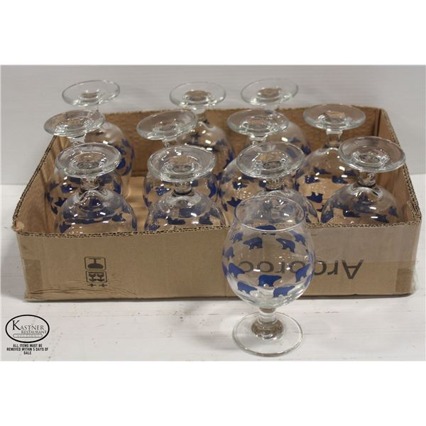 FLAT OF 1 DOZEN 16OZ. BELGIAN ALE GLASSES