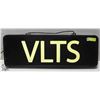 Image 1 : LIGHTED VLT HANGING SIGN 29 3/4" X 10 1/2"