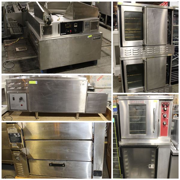 FEATURE LOT(S): VARIETY OF COMMERCIAL OVENS