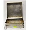 Image 1 : LOT OF 4 SQUARE DEEP DISH PIZZA PANS