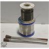 Image 1 : 1 FULL + 1 PARTIAL (<80%) ROLLS SOLDER