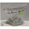 Image 1 : 2 NEW PECO THERMOSTAT - ALL POINTS PART # 46-1182