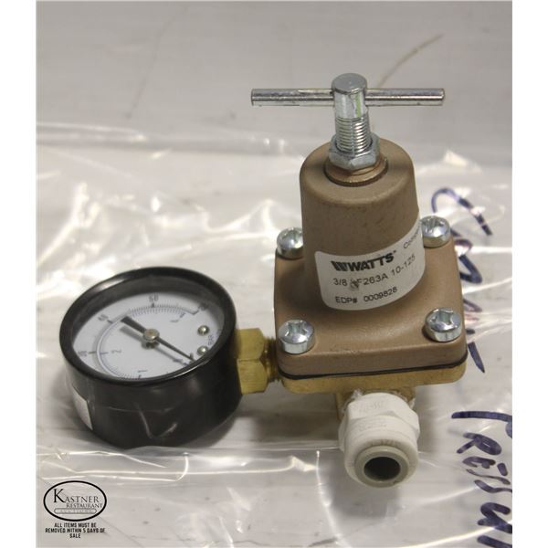 NEW WATTS COMPACT WATER PRESSURE REGULATOR