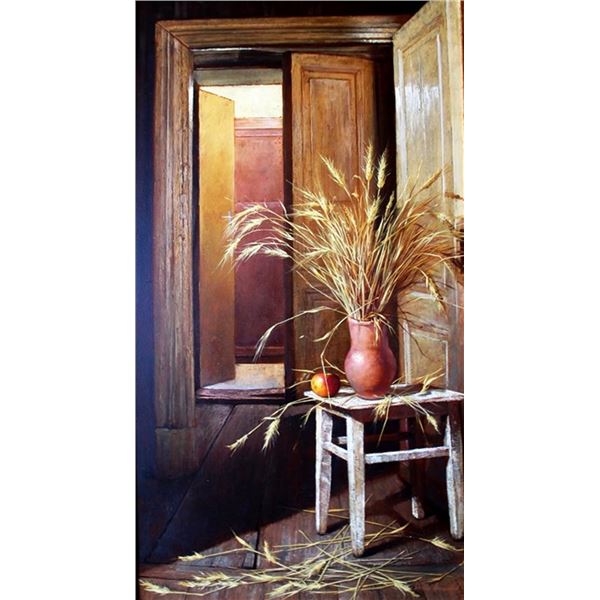 Chair & Wheat by Dimitri Annenkov