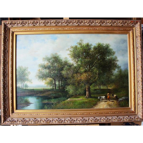 The River Wash Trail by European Artist