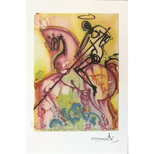 Saint George and The Dragon by Dali, Salvador