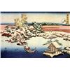 Image 1 : Hokusai - Winter Landscape of Suda