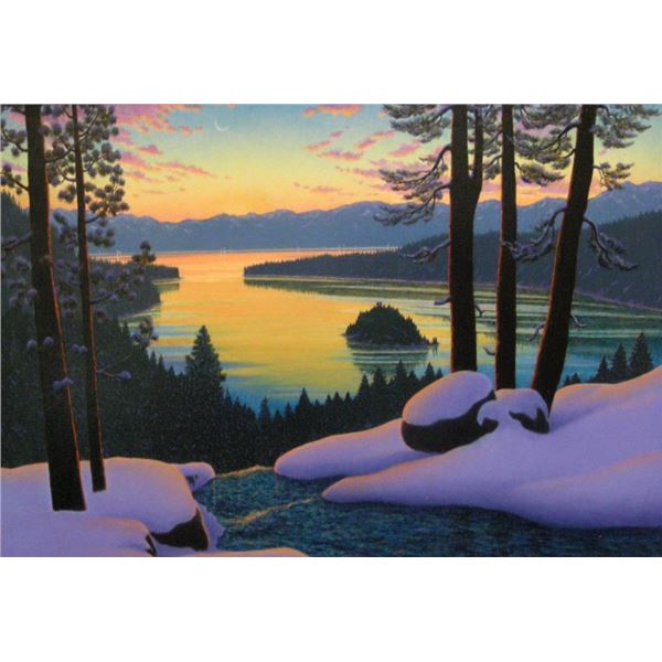 Evening Colors - Emerald Bay by Bill Jewell