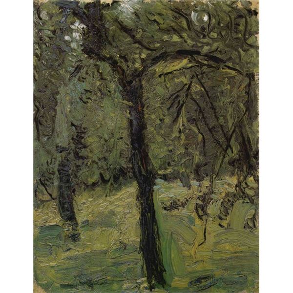 Richard Gerstl - Sunny Meadow with Fruit Trees