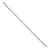 Image 5 : 18k White Gold 12.21 ctw 37 Round Large Diamond Line Tennis Statement Bracelet
