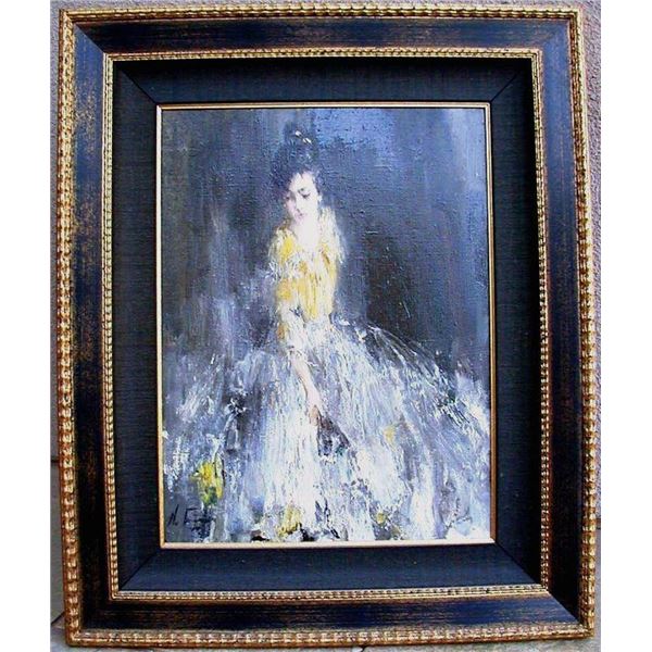 Yellow Dress by Nikolai Blokhin