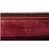 Image 7 : Prada Burgundy Leather Zippy Wallet