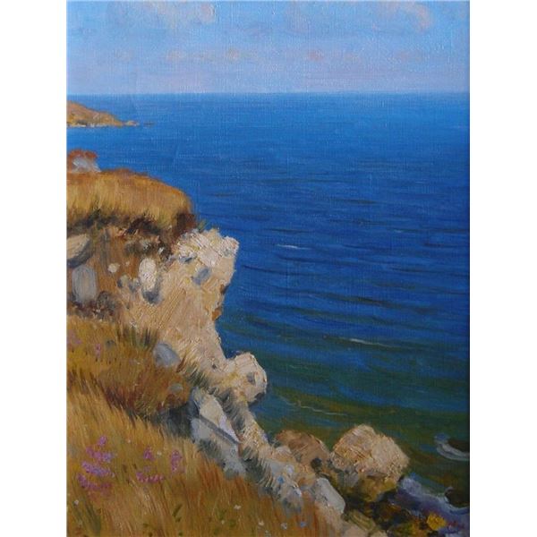 Peaceful Coastline by Sergei Gusev