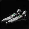 Image 3 : 1.89 ctw Emerald and 3.33 ctw Diamond 18K White Gold Earrings