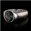 Image 3 : 2.90 ctw Oval Mystic Quartz Ring