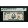 Image 1 : 1953B $5 Legal Tender Note PMG 66EPQ