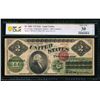 Image 1 : 1862 $2 Legal Tender Note PCGS 30